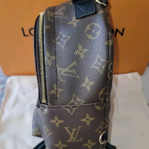 Louis Vuitton Mini Palm Springs Backpack Monogram Flower New Tags - Picture 8 of 17
